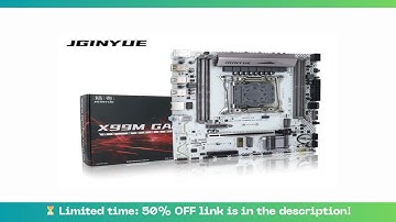 Unboxing JGINYUE X99 Motherboard LGA 2011-3 Support Xeon E5 V3 V4 CPU and DDR4 RAM Memory M.2 NVME S