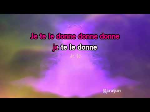Je Te Le Donne Vitaa Slimane Karaoke Version Karafun