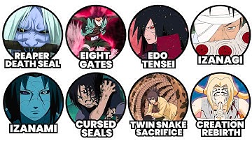 EVERY FORBIDDEN TECHNIQUE in Naruto Explained in 10 Minutes