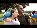 Mikey And Mia Visit Rescue Birds At The Fair || Full Day Parrot Vlog