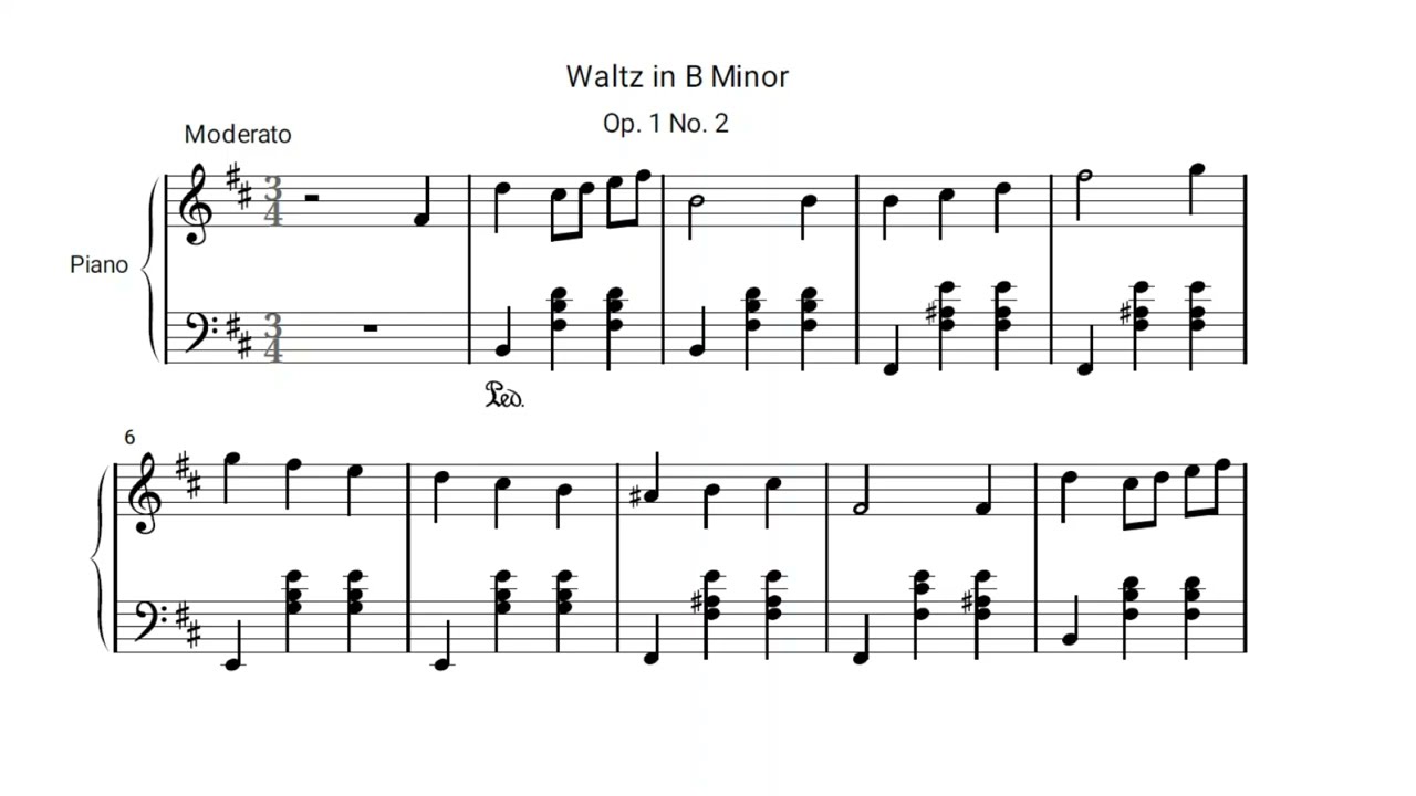 Waltz in B Minor (Original Composition)