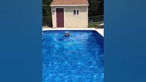 Karen Rand swimming