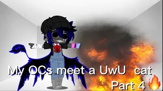 My Ocs Meet A Uwu Cat P.4 Lazy