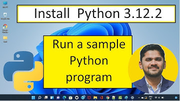 How to install Python 3.12.2 on Windows 11