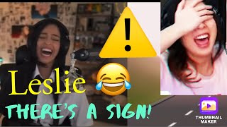 ⚠️ Leslie Meet Sign ⚠️
