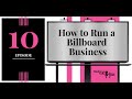 #10: How to Run a Billboard Business