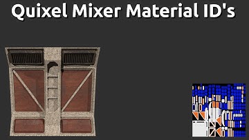 Quixel Mixer Tutorial - Material ID - 2022
