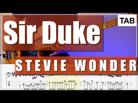 【Bass Tab】【#16】Sir Duke/Stevie Wonder【Bass Cover】【4strings】【BassTab】【タブ譜】【Transcription】 【Bass Tab】【#16】Sir Duke/Stevie Wonder【Bass Cover】【4strings】【BassTab】【タブ譜】【Transcription】