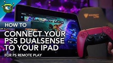 How To Connect Your PS5 DualSense Controller To Your iPad For PS REMOTE PLAY! - With HDR Support