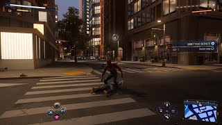 Spider-Man 2 PS5 stylish free roam and combat (Advanced Suit 2.0)