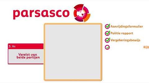 Parsasco | Zo dient u een complete claim in