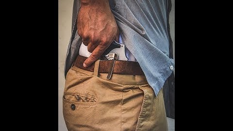 Clipdraw Concealed Carry Belt Clip for S&W J Frame Revolvers