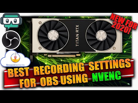 Best Recording Settings For Obs Streamlabs Streamelements For Low End And New Pcs Nvenc Youtube Best Recording Settings For Obs Streamlabs Streamelements For Low End And New Pcs Nvenc Youtube