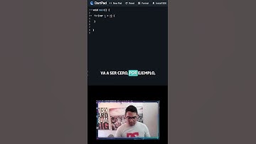 Nomenclatura de un bucle for en Dart | Curso de Flutter desde cero Parte #1