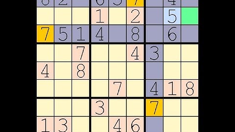 How to Solve The Toronto Star Five Star Sudoku  27 August, 2023