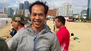 Busan Beach 05/10/2017 with ldp family