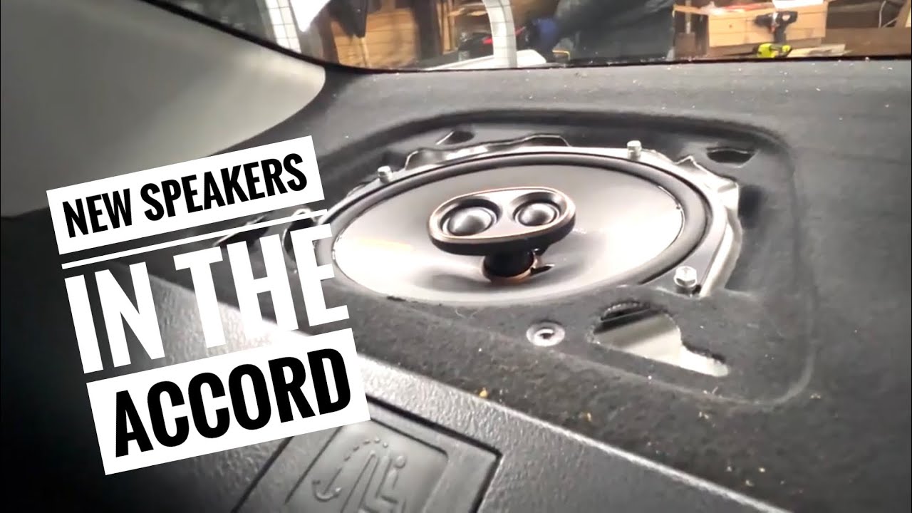 Honda Accord Gets a Speaker Upgrade!!!! - YouTube