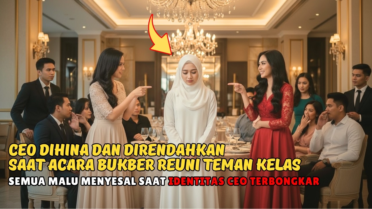 CEO DIHINA DAN DIRENDAHKAN SAAT ACARA BUKBER REUNI TEMAN KELAS‼️SEMUA SEKETIKA MALU DAN MENYESAL