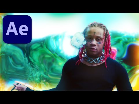 TRIPPY MUSIC VIDEO LIQUID EFFECT - AFTER EFFECTS