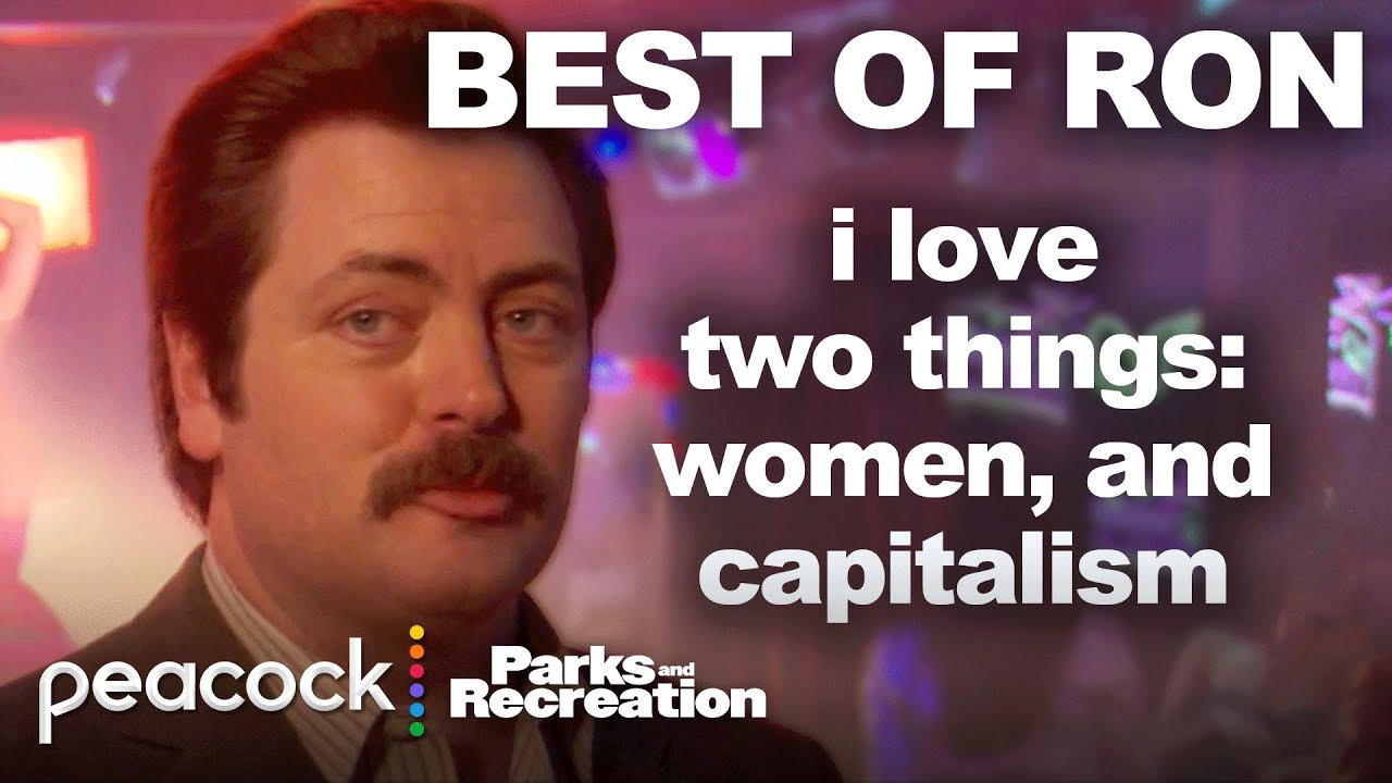 ron-swanson-loves-two-things-parks-and-recreation-youtube