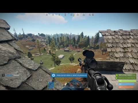 Headshot x2 in Rust with Bolt Sniper