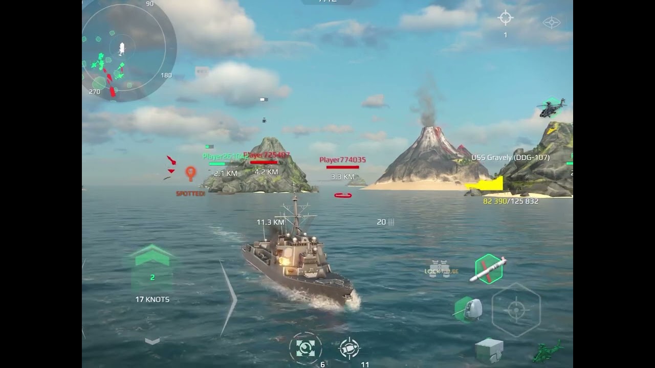 Naval Battles USS Destroyer Rocket | RIM Missile CIWS Air Defense | Modern Warships | LT/388