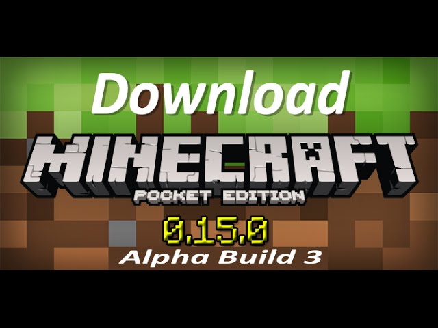 Download Minecraft Pocket Edition 0.15.0 Apk [2023] em 2023