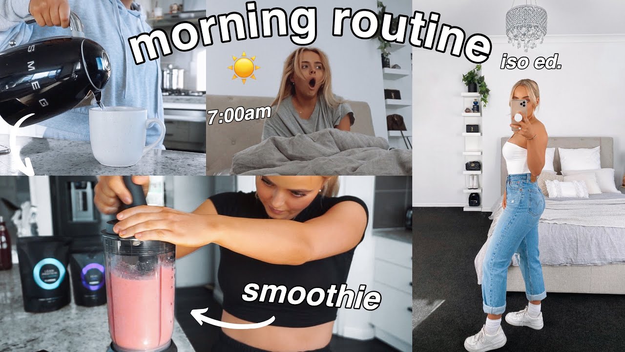 MORNING ROUTINE 2020 | HEALTHY | REALISTIC | Conagh Kathleen