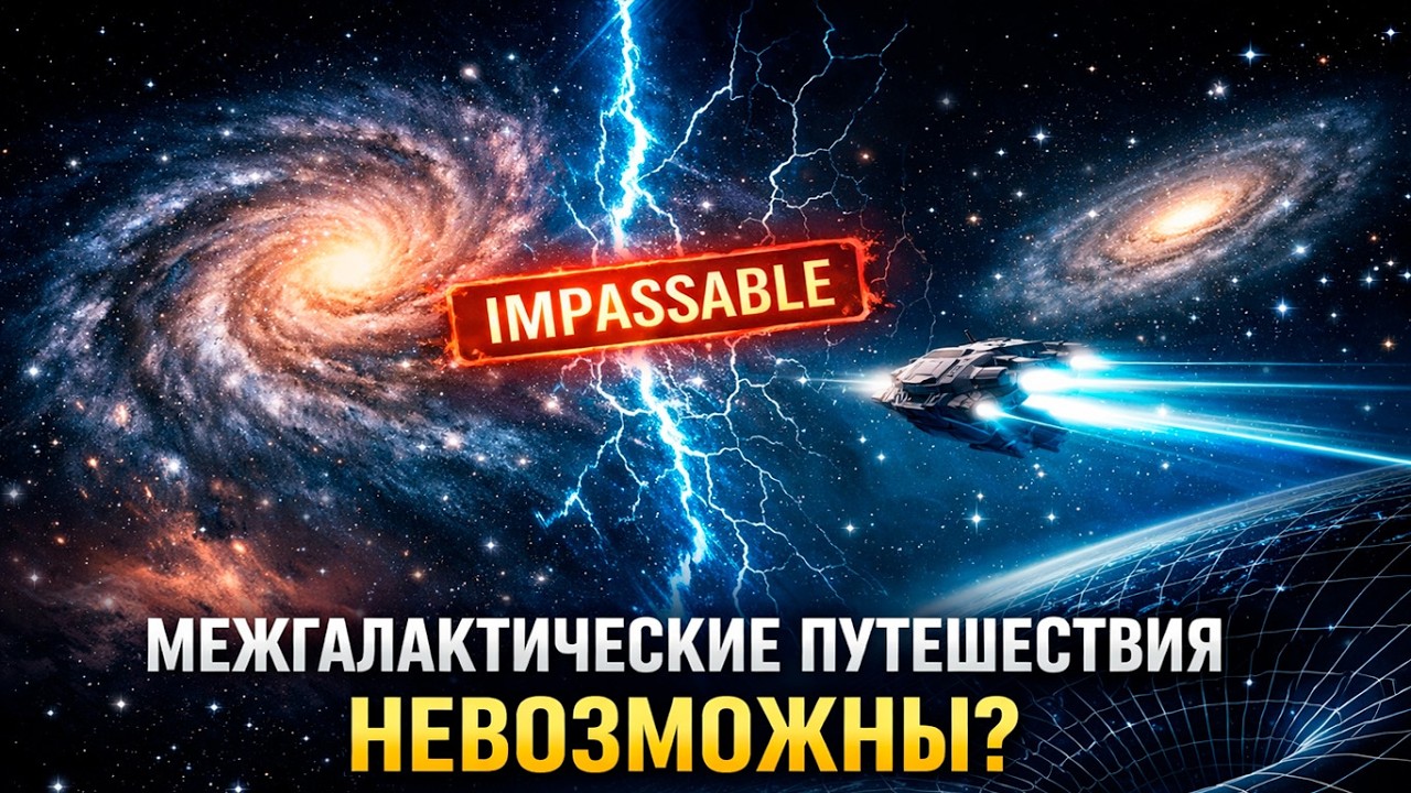 Почему мы НИКОГДА не долетим до других галактик: скорость света против Вселенной