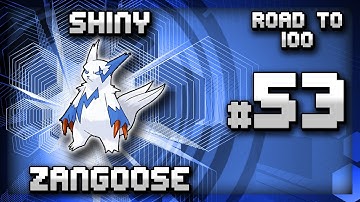SHINY ZANGOOSE #53 Road to 100 | DEXNAV Shiny | Pokemon Omega Ruby Alpha Sapphire