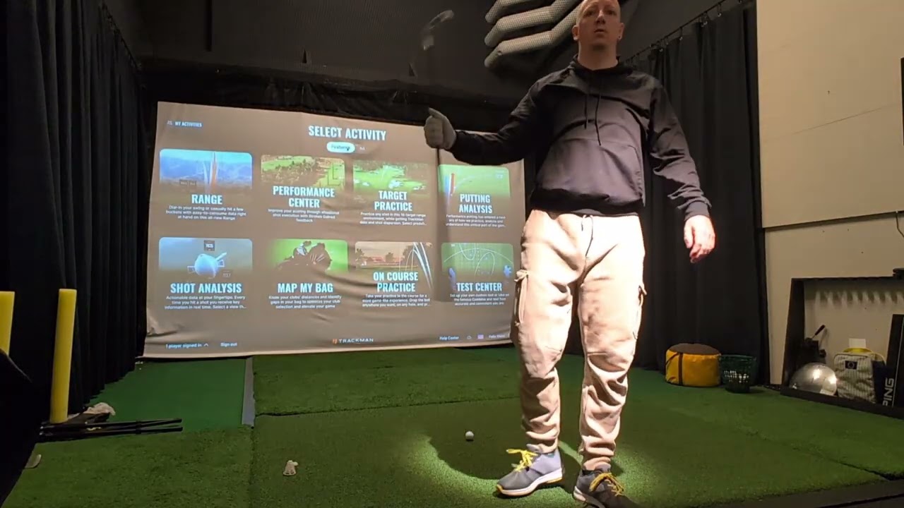 A Real Day: Morning Discipline, TrackMan Golf & Family Time