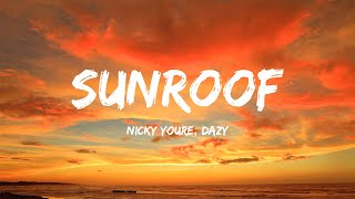 Nicky Youre, Dazy - Sunroof (Lyrics)