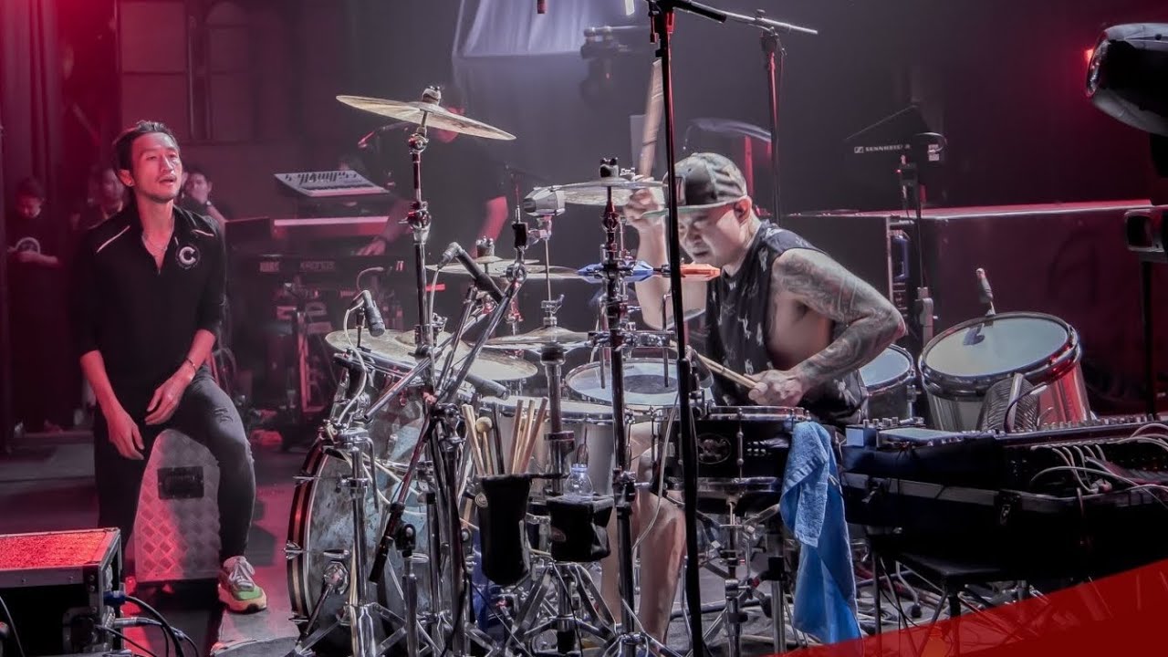 พี่ชัช Bodyslam โซโล่กลองสุดมันส์@ตะวันแดงอุบลราชธานี