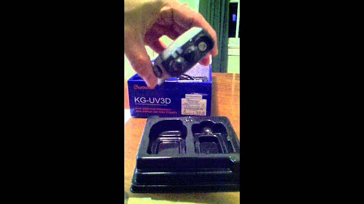 Wouxun KG-UV3D Unboxing