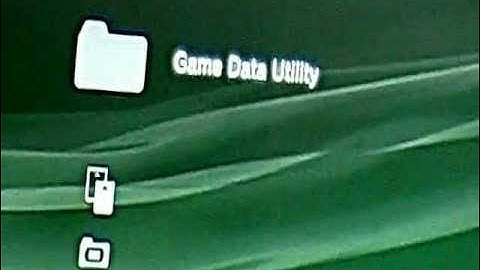 How to clear the Game Utility data on the PS3 (Part 1)