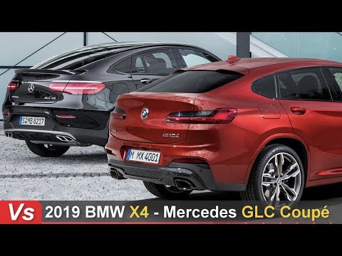 2019-bmw-x4-vs-mercedes-glc-coupe-►-side-by-side-comparison