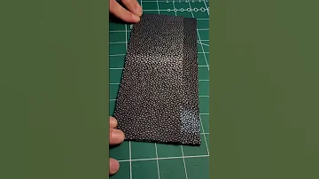 Клатч из кожи морского ската