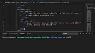 Aula 28 - Loja Online - Django - Tutorial Bootstrap 04 - Offsets e Ordering