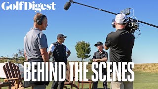 A Round with Tiger: Celebrity Playing Lessons - Behind the Scenes