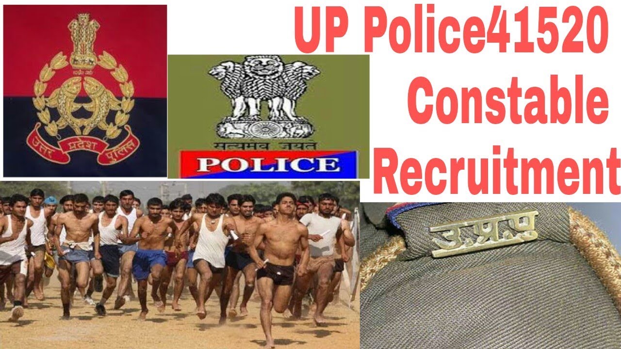 UP Police 41520 Constable Recruitment 2018Official Notification