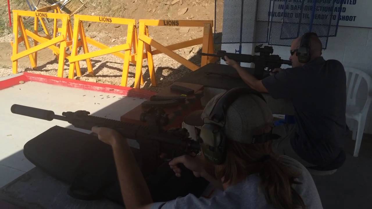 Silencerco Omega vs. no suppressor, shooting .223 YouTube