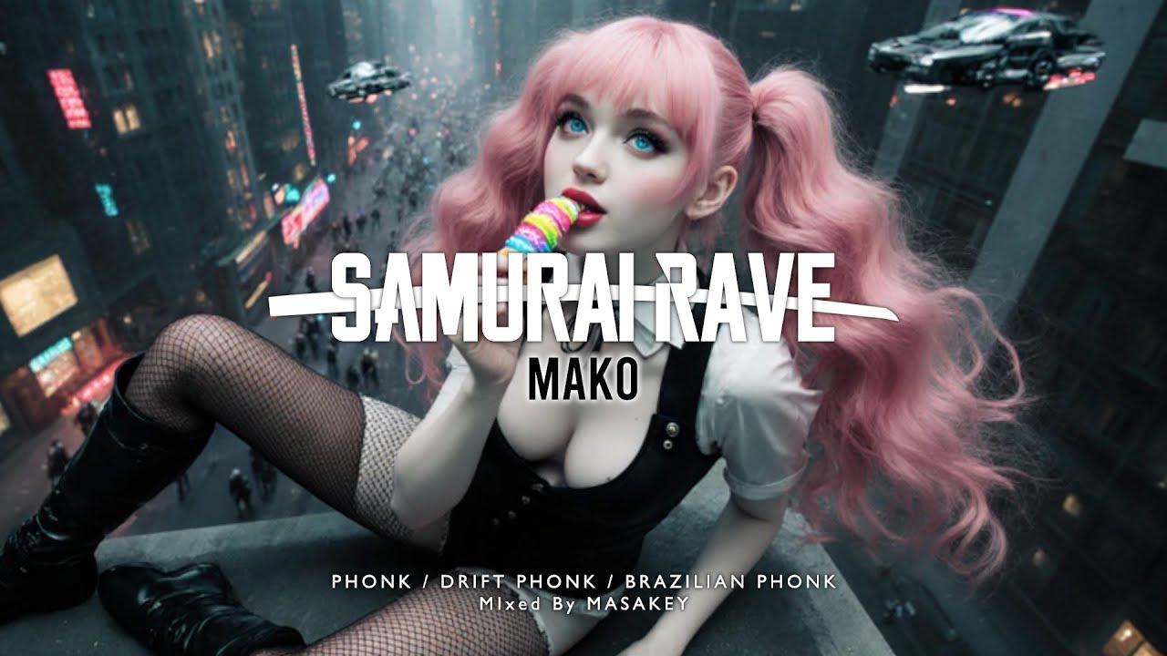 SAMURAI RAVE｜Cyberpunk Phonk DJ Mix Ep.2 – Drift BGM for Night Ride