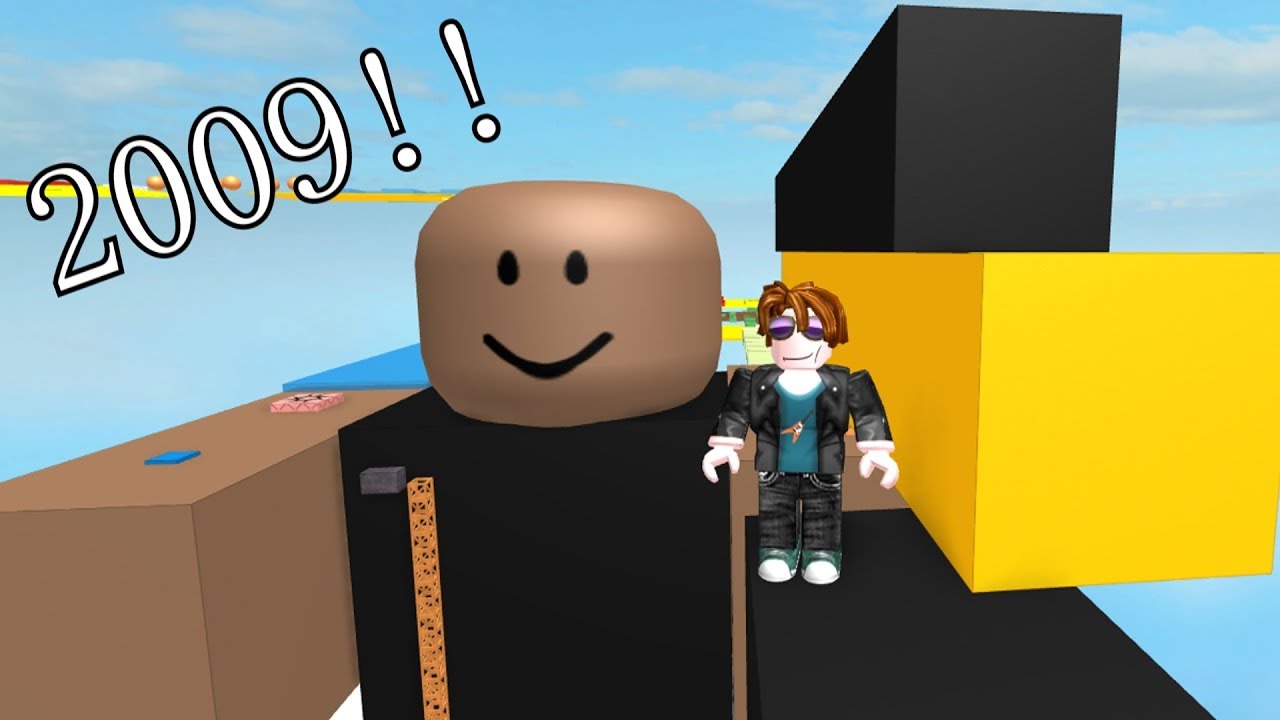 Roblox: VERY OLD ROBLOX (2009) OBBY! 