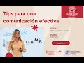 Tips para una comunicación efectiva