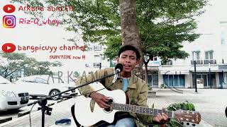 Lagu ambon - beta mati rasa | COVER acustik by bang picuyy | musisis JALANAN