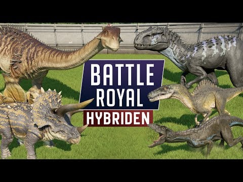 HYBRIDEN BATTLE ROYAL! - Jurassic World Evolution