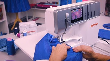 L 860 Overlocker: How to Sew the Beginning and End of the Seam in a Tube