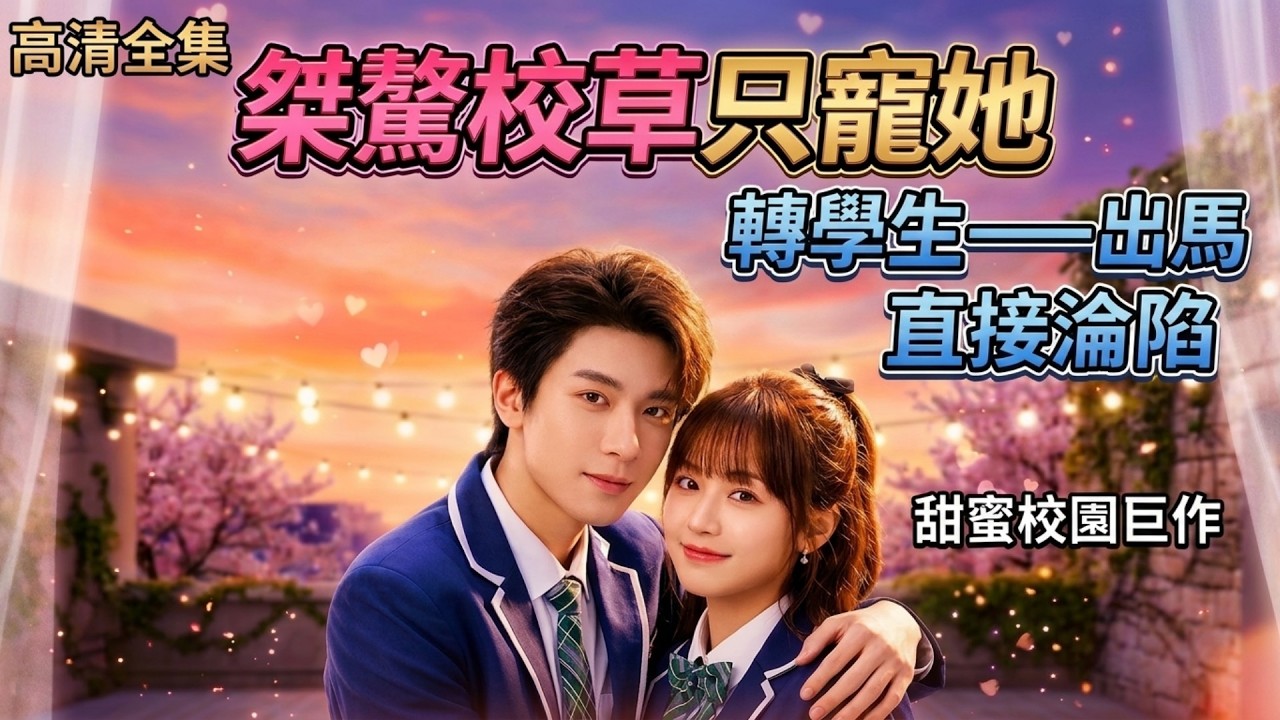 【高清全集】王芊蕙💕王也 | 溫世家惡少野性難馴，人人都說沒人治得住他，直到轉學生奪走他的菸後徹底淪陷！ #校園霸總甜寵文  #高甜校園小說 #牆角撩撥文  #校園爽文 #寵妻無度小說 #甜寵短篇