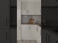 Hi-Gloss Ivory Doors With Black Accents: Inside Heather's Kitchen Transformation #modernkitchen