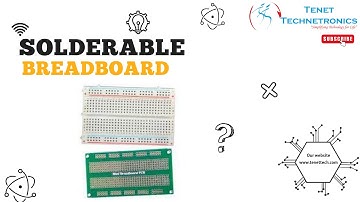 Solderable Breadboard Product video